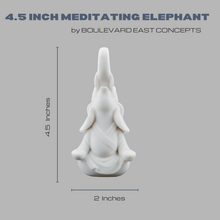 Load image into Gallery viewer, MEDITATING GOOD LUCK ELEPHANT
