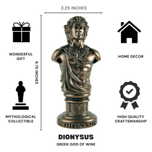 Load image into Gallery viewer, DIONYSUS GREEK GOD BUST
