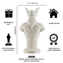 Load image into Gallery viewer, ODIN NORSE GOD BUST
